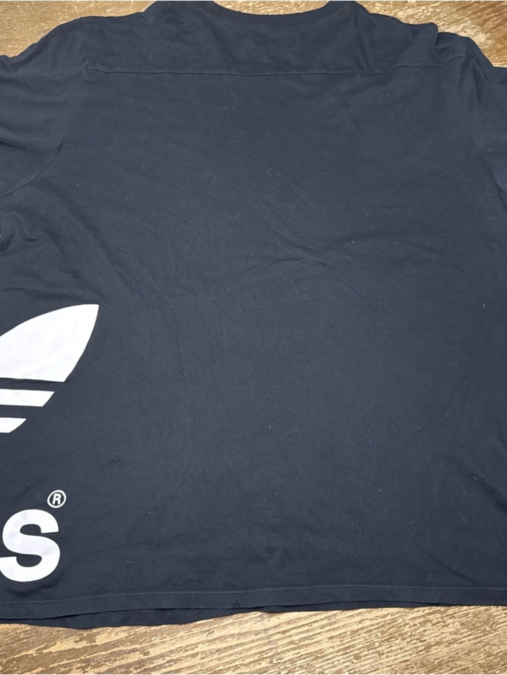 Adidas Side Big White logo tee shirt tshirt - Picture 4 of 4